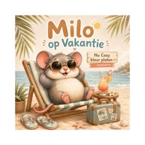 Kleurplaten Milo op vakantie