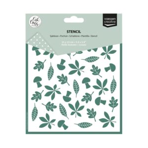 stencil leaves
