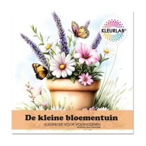 Kleurboek de kleine bloementuin