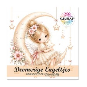 Kleurboek dromerige engeltjes