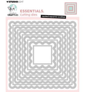 Stansmal nested squares scallop