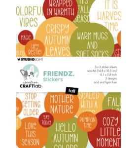 Stickerboek herfst