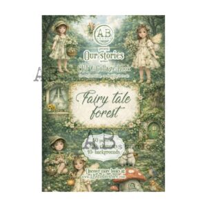 collageboek fairy tale forest