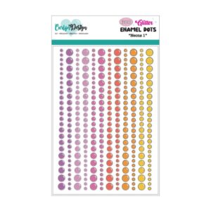 Enamel dots neon 1