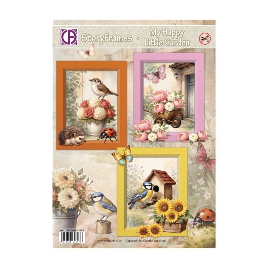 StoryFrames my happy little garden