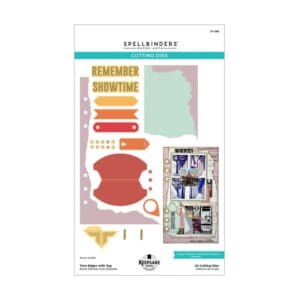 Stansmal torn edges met tag