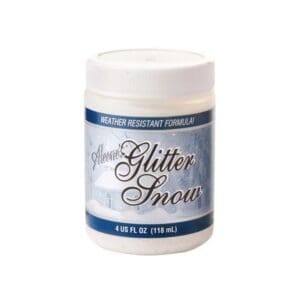 glitter sneeuw