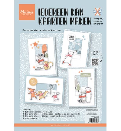 kaartenmaak pakket iedereen kan kaarten maken