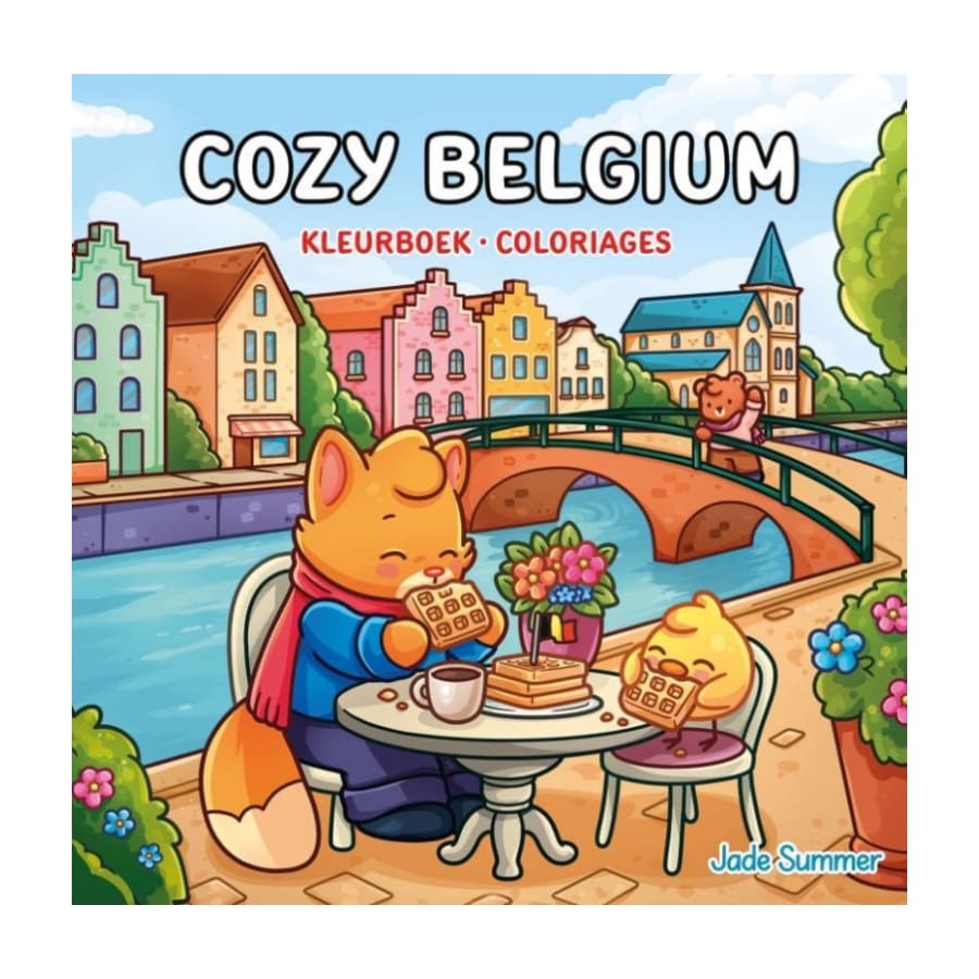 Kleurboek cozy Belgium