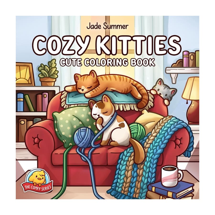Kleurboek cozy kitties