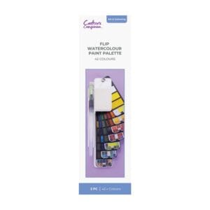 Flip watercolour paint palette