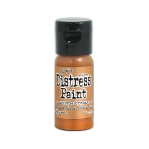 Distress Paint antiqued bronze