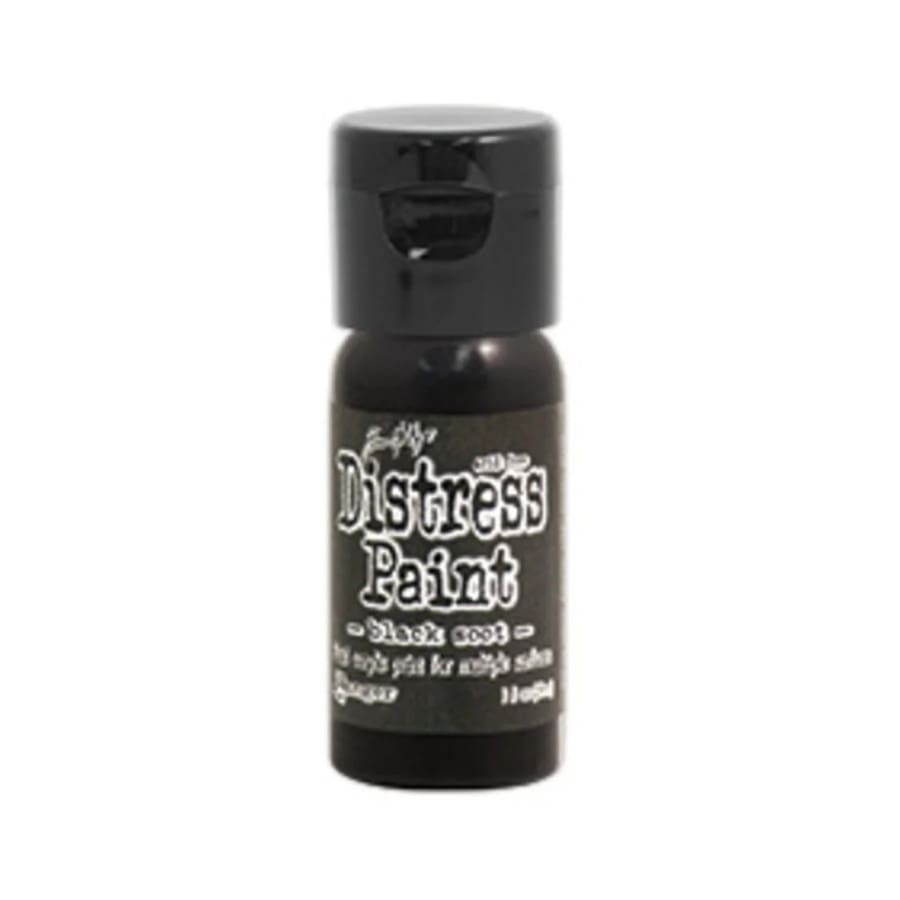 Distress Paint black soot
