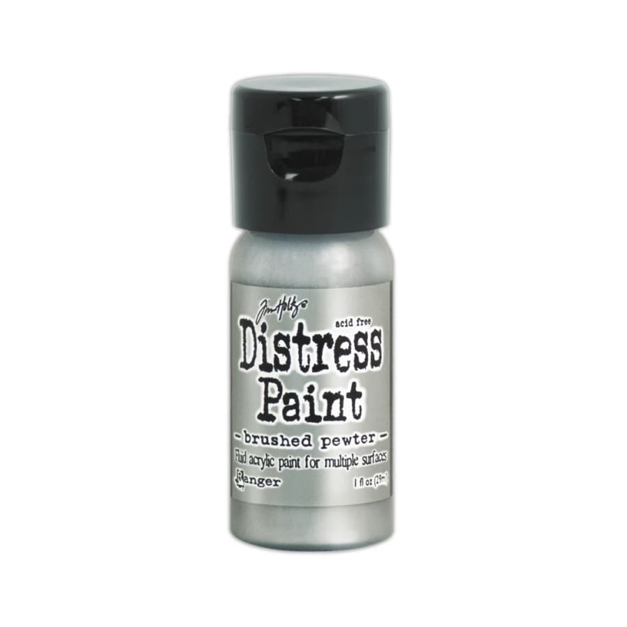 Distress Paint brushed pewter