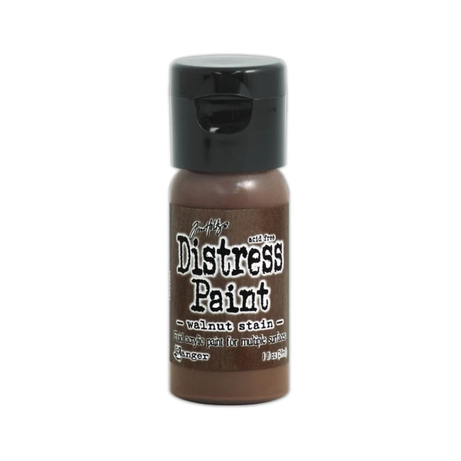 Distress Paint walnut stone