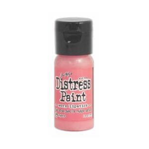 Distress Paint worn lipstick