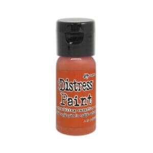 Distress Paint crackling campfire