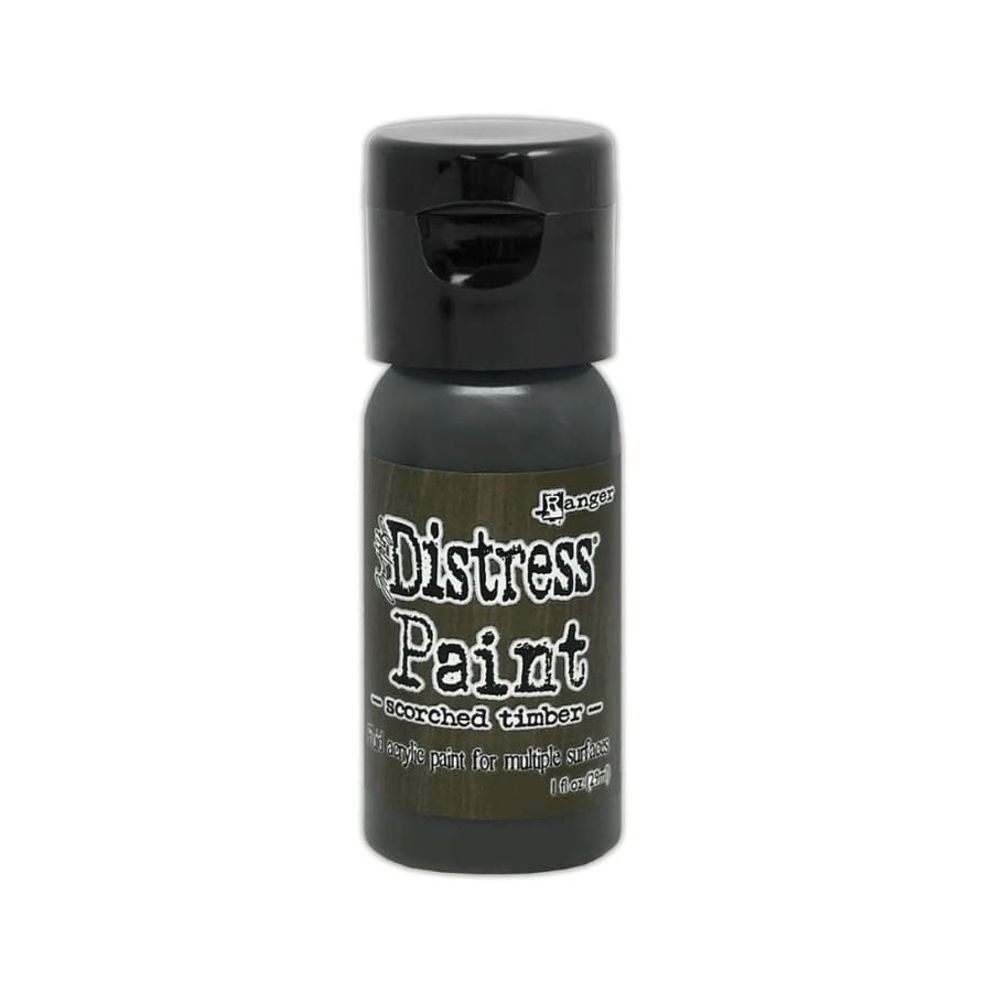 Distress Paint scorched timber