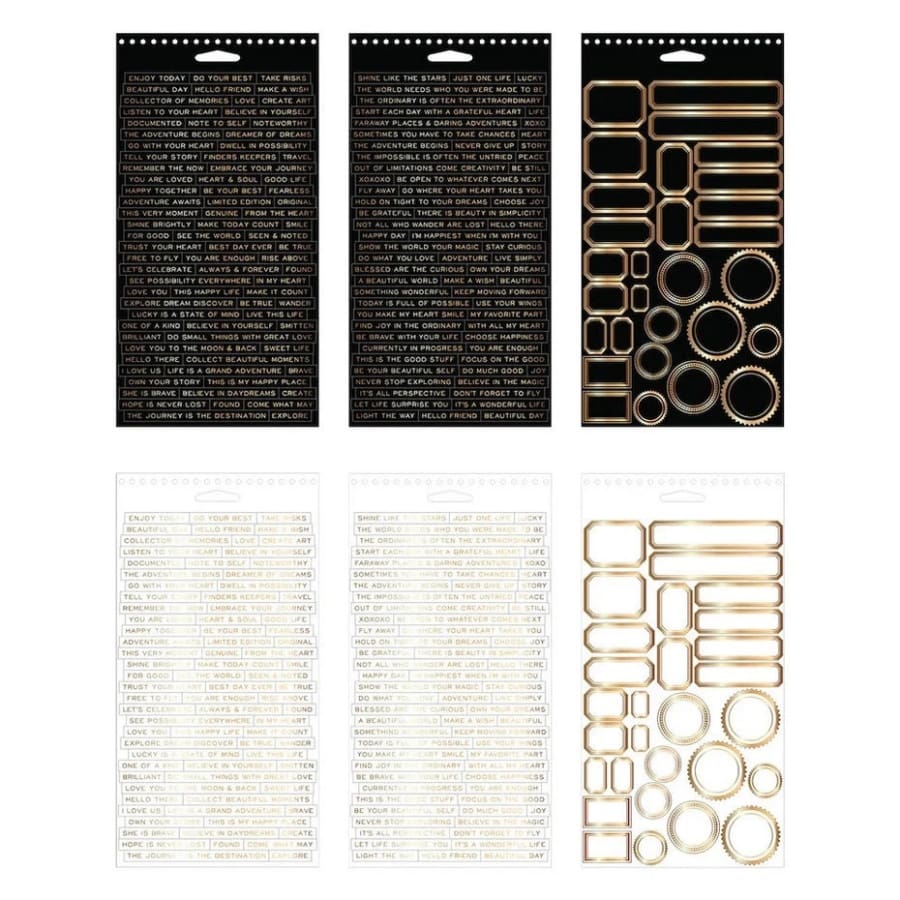 Stickerboek metallic - Afbeelding 2