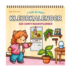 Kleurkalender cute & cozy