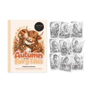 Kleurboek autumn fairy tales