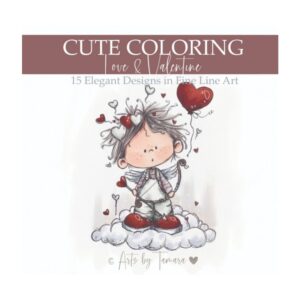 Kleurboek love & valentine – Arts by Tamara