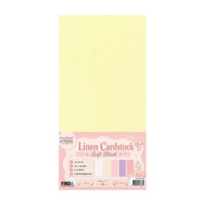Linnen cardstock soft blush