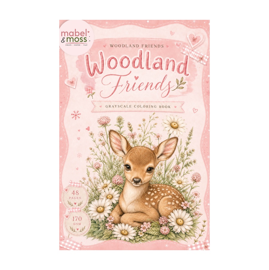 Kleurboek woodland friends