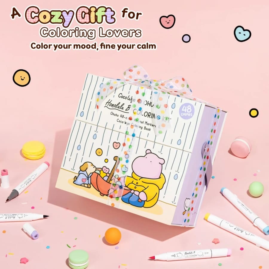 Coco wyo cozy mood coloring kit - Afbeelding 7