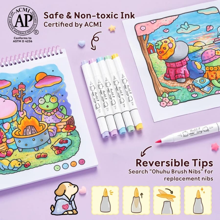 Coco wyo cozy mood coloring kit - Afbeelding 6
