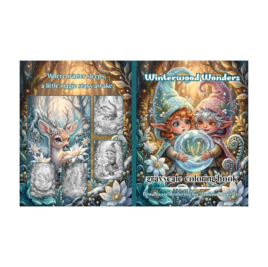 Kleurboek winterwood wonders