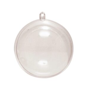 Plastic bal 10 cm 2-delig