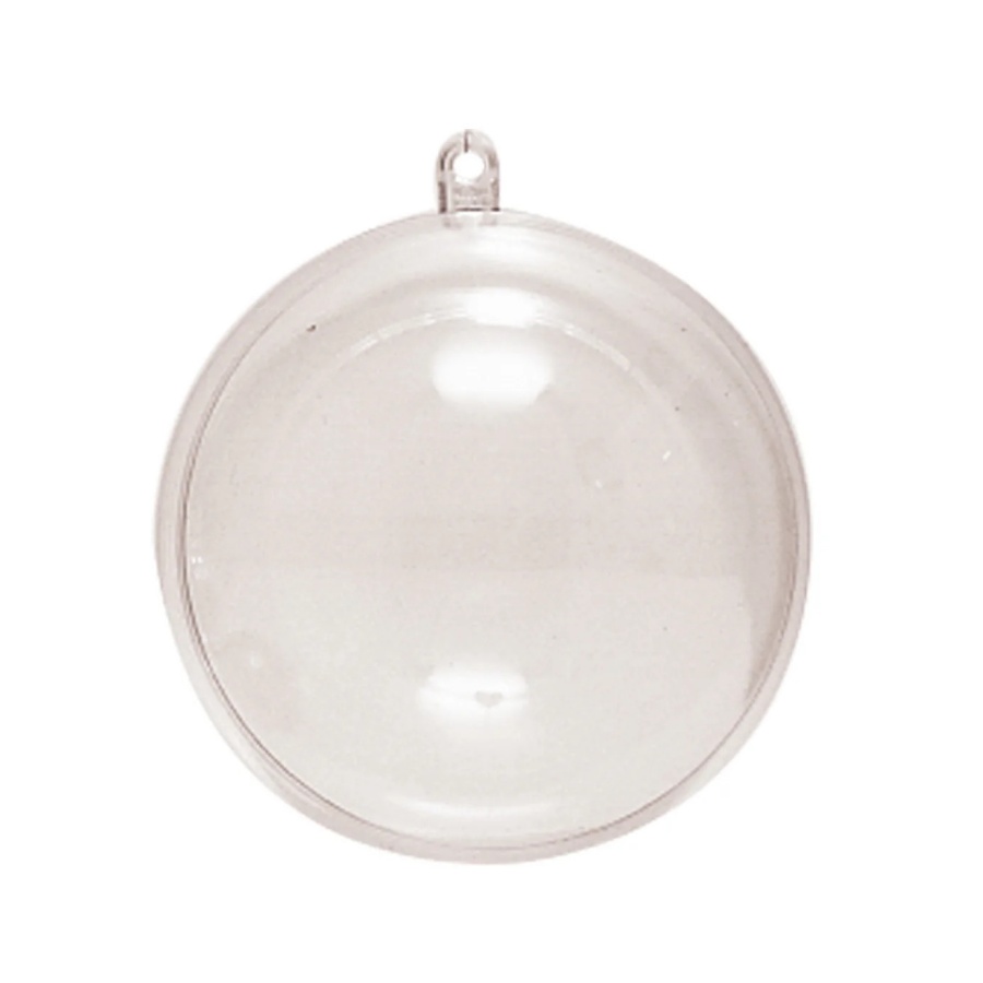 Plastic bal 10 cm 2-delig