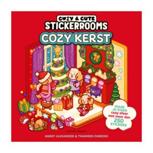 Stickerboek stickerrooms cozy kerst