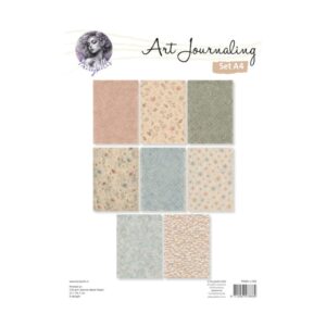 Achtergrondpapier wintermuisjes A4