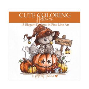 Kleurboek halloween – Arts by Tamara