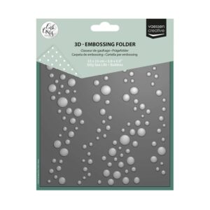 3D embossingfolder bubbles