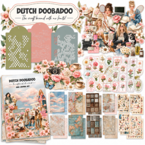Dutch Doobadoo Whispers of Words Junk Journal set