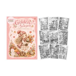 Kleurboek golden season A4