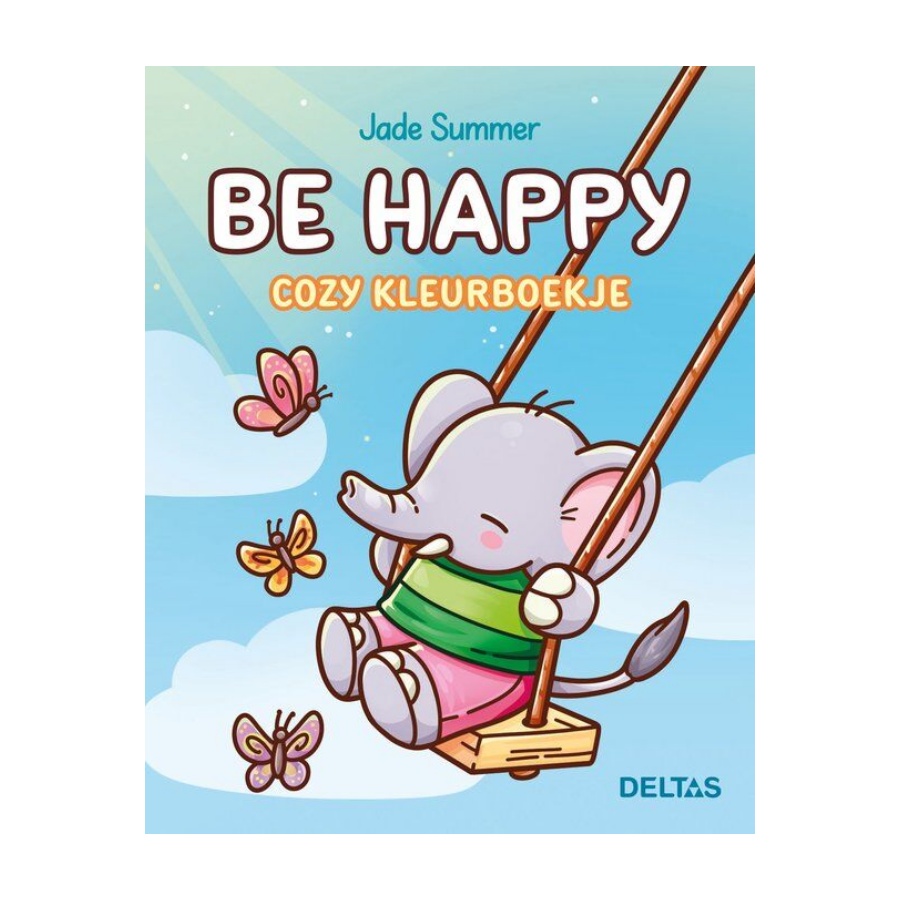 Kleurboek be happy