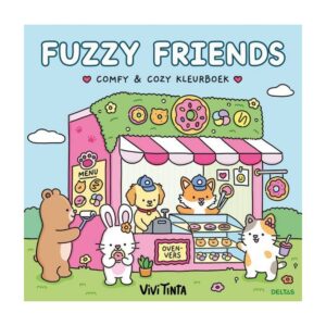 Kleurboek fuzzy friends
