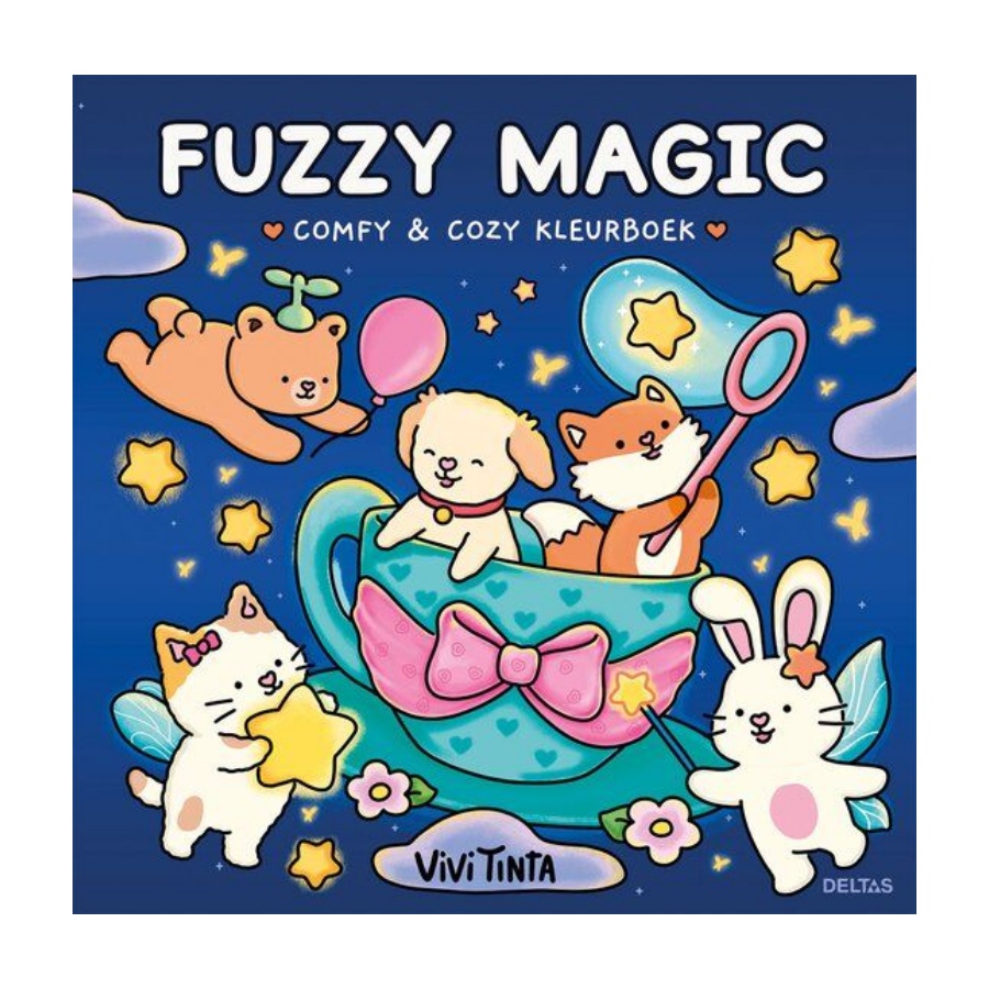 Kleurboek fuzzy magic